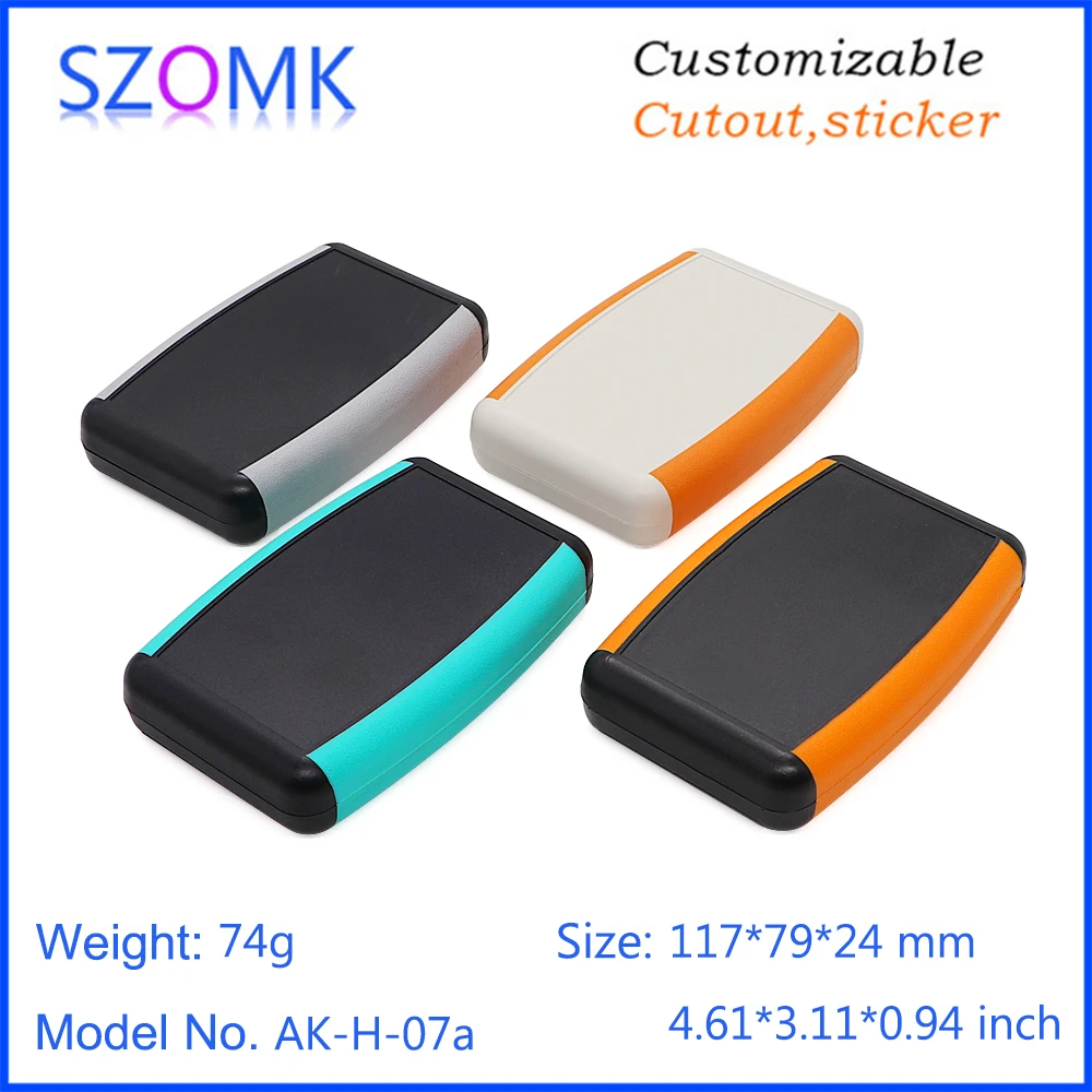 1Piece 117*79*24mm szomk 9V battery holder plastic enclosure for electronics junction housing hot selling abs plastic case