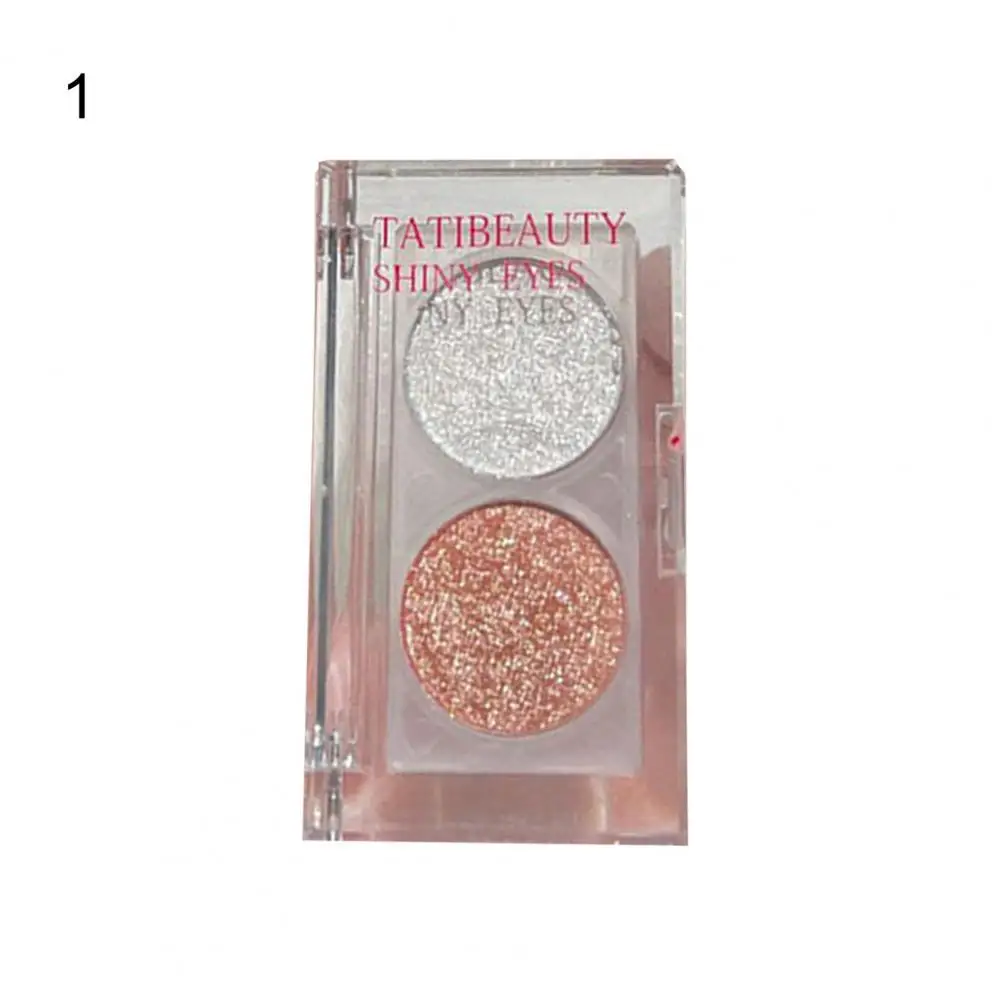 Lightweight  Practical Beauty Sequins Makeup Eyeshadow Mini Eye Shadow Pumpkin Shade   for Girl