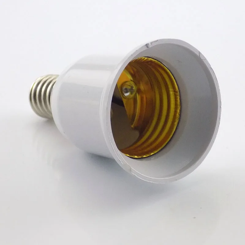 5pcs E14 to E27 Lamp Holder Converter Fireproof Socket Base Converters 220V Light Bulb Adapter Conversion Lighting Accessories