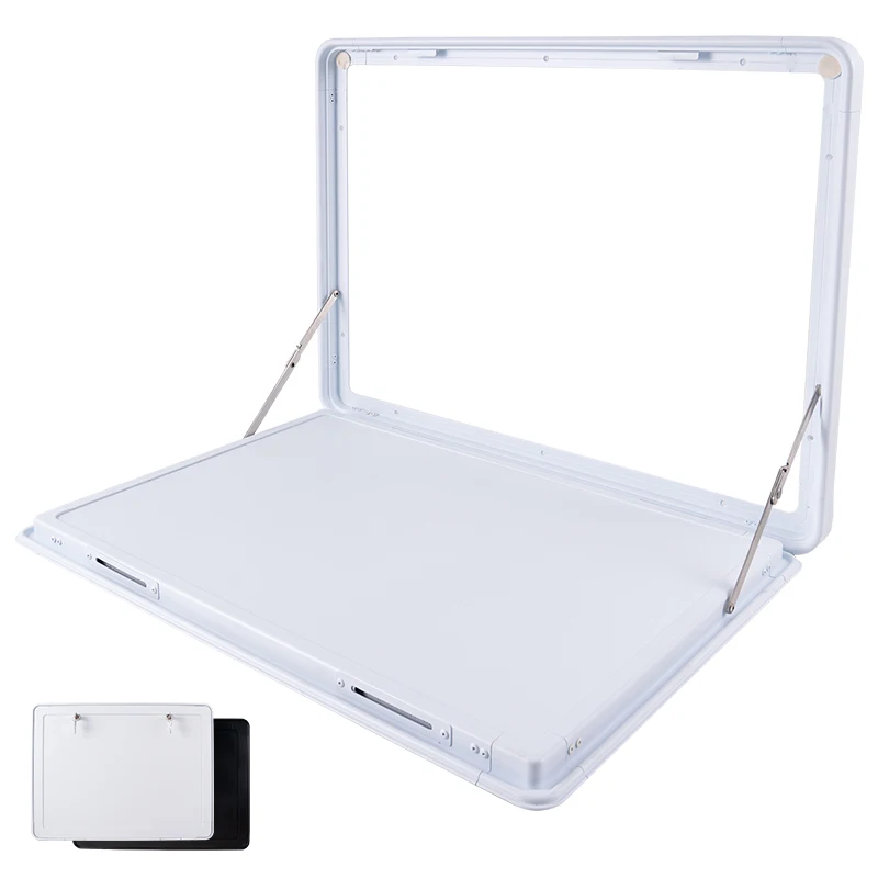RV Foldable Picnic Table 600*450mm Outside External Folding Dining Table Suit Campervan Exterior Wall Mounted