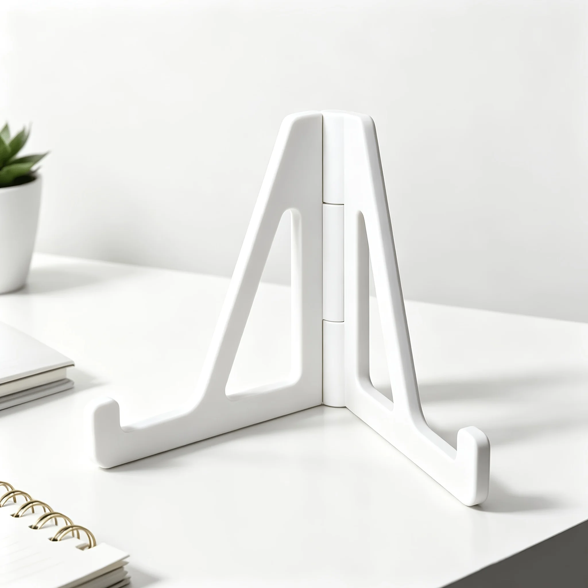 Portable Foldable Tablet Stand-Angle-adjustable Desktop Stand for Phones and Tablets,Lightweight Support Stand for Reading