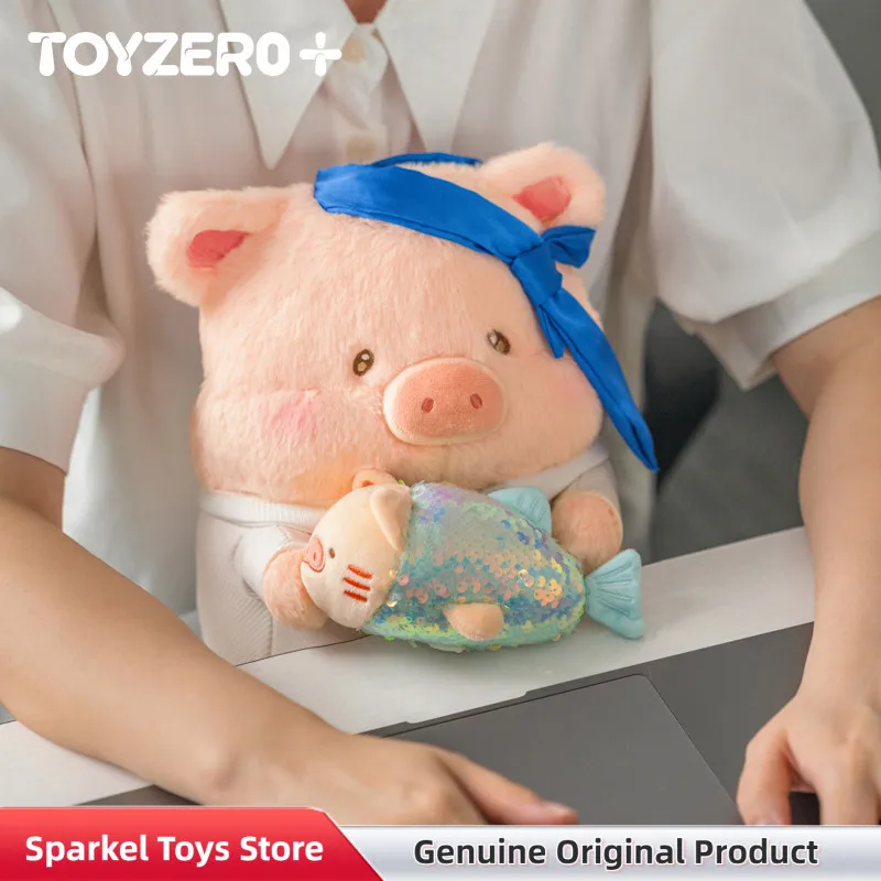 

Genuine Lulu The Piggy Office Series Cute Plush Doll Lulu Piggy My Workplace Part Blind Box Pendant Decor Toys Gift For Adult
