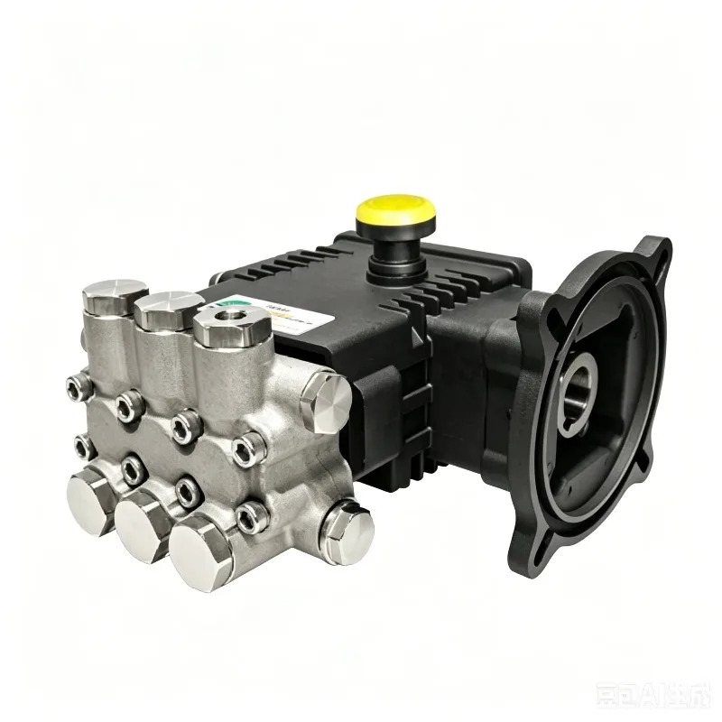 LL Stainless Steel Triplex Plunger Pump 100 bar 0.6–1.4 GPM