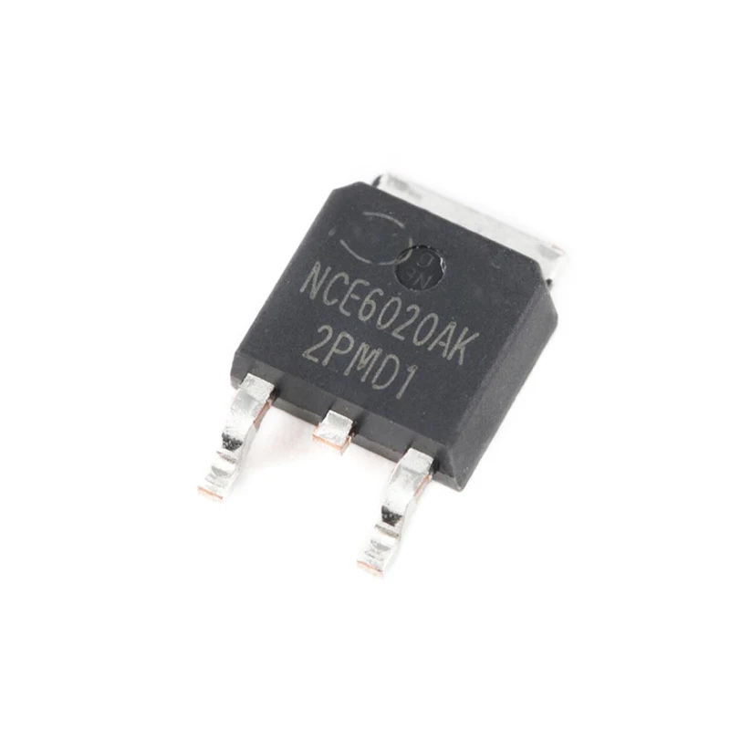 10PCS  NCE6020AK  TO-252-2 60V/20A N-channel MOSFET chip