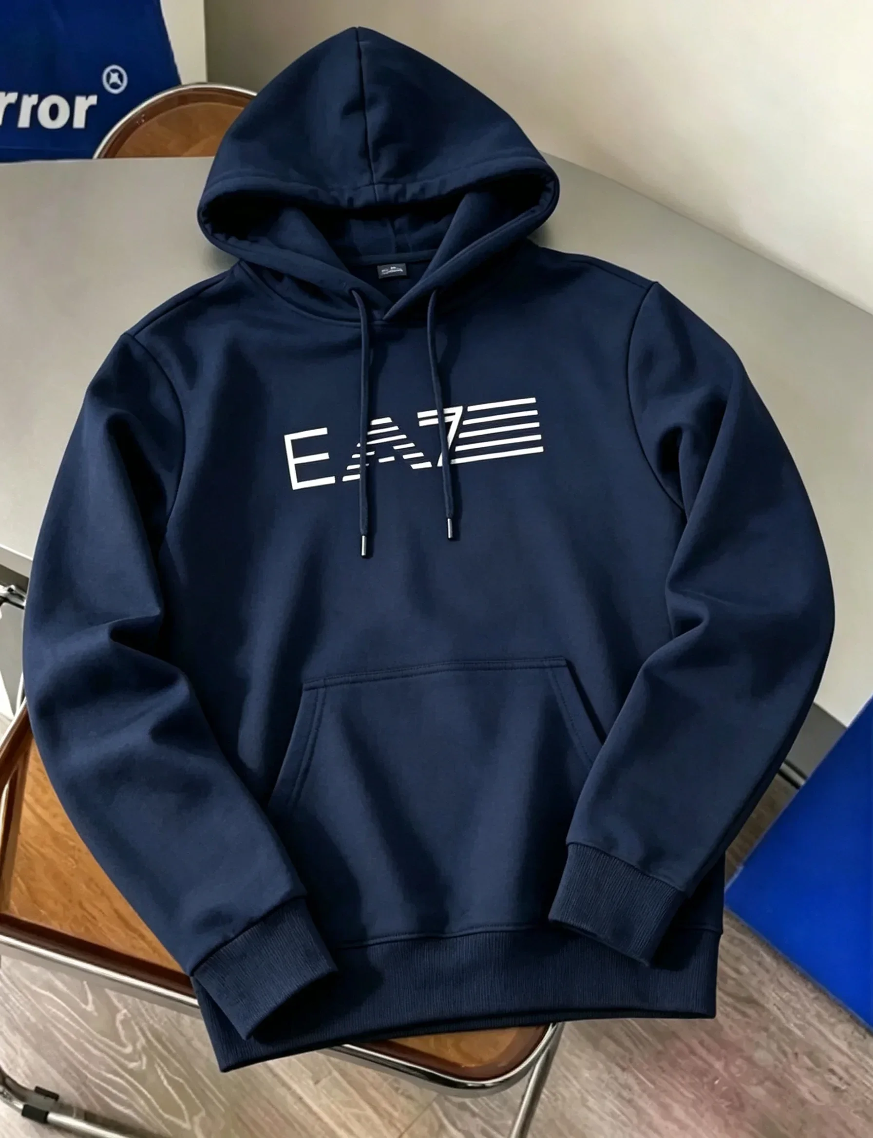 2026 Herbstkollektion Bedruckter Herren-Rundhals-Trend-Hoodie, Bequemer Modischer Vielseitiger Pullover-Sweatshirt Tops im Ausverkauf – Detail 8