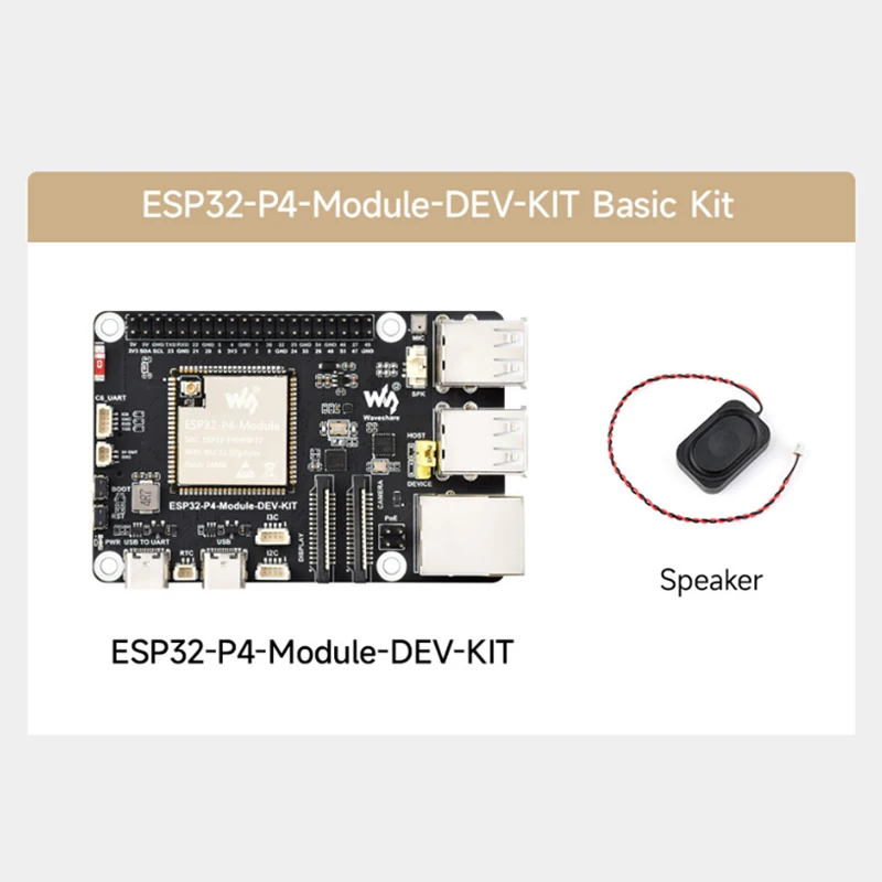 Płytka rozwojowa ESP32 P4 o wysokiej wydajności obsługuje Wi-Fi 6 Bluetooth 5/BLE 32M PSRAM 16MB Flash oparta na ESP32-P4 ESP32-C6 — zdjęcie produktu 4