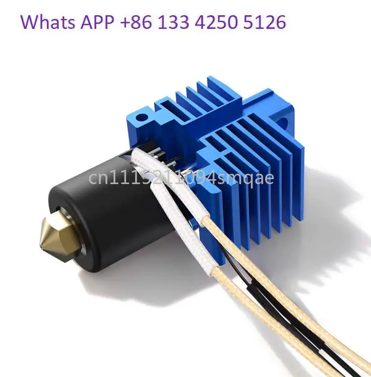 For  Flow Nozzle Hot End 3-D Printer Accessories High Hardened Steel X-1 P1S