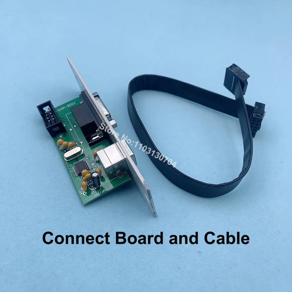 1PC of Jintian JT Cutting Plotter Interface Board with serial port and COM port of Jinka JK Cutter Connector Board Adapter Board