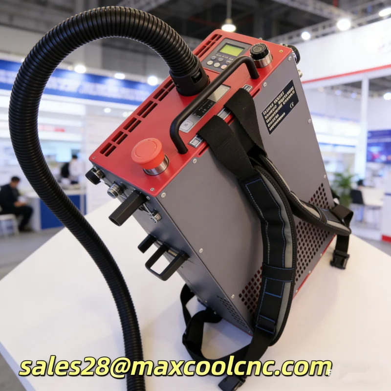 Maxcool Backpack Laser Portable Cleaning Machines 46kg Air Cooling Laser Cleaning Machines for Household Rust Paint Clean