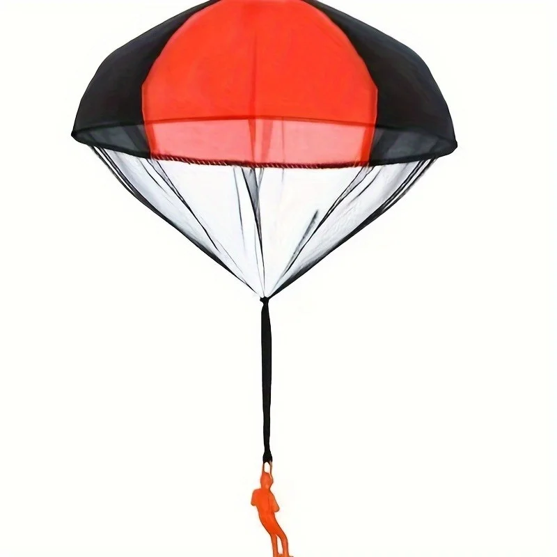 1pcs Children's Hand Throwing Parachute Toy Tangle Outdoor Flying Parachute Men's Outdoor Toy Easter Basket Stuffers Kids Gift