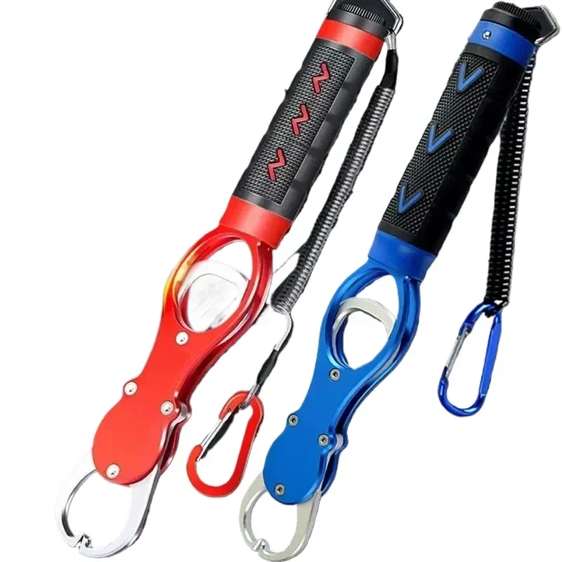 

Multifunctional Aluminum Alloy Fishing Pliers Professional Fishing Grip Fishing Gift Men Pesc Control Large Fish Picking Device