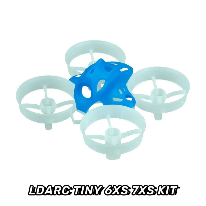 LDARC TINY 6XS 7XS 65mm 75mm FPV Frame Kit for 716 820 Brushed Motor RC Quadcopter Drone