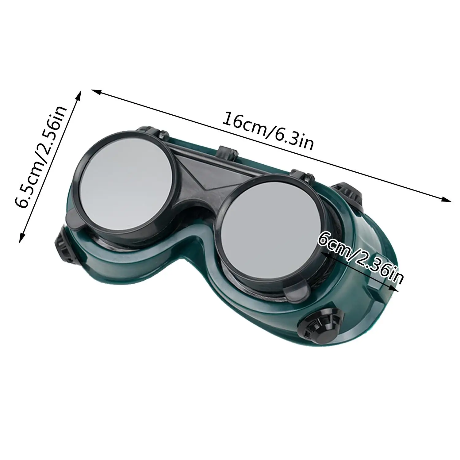 Anti-glare Protective Welding Glasses Portable Welding Goggles With Flip Up Safety Protective Grinding Glasses Welder Accessory