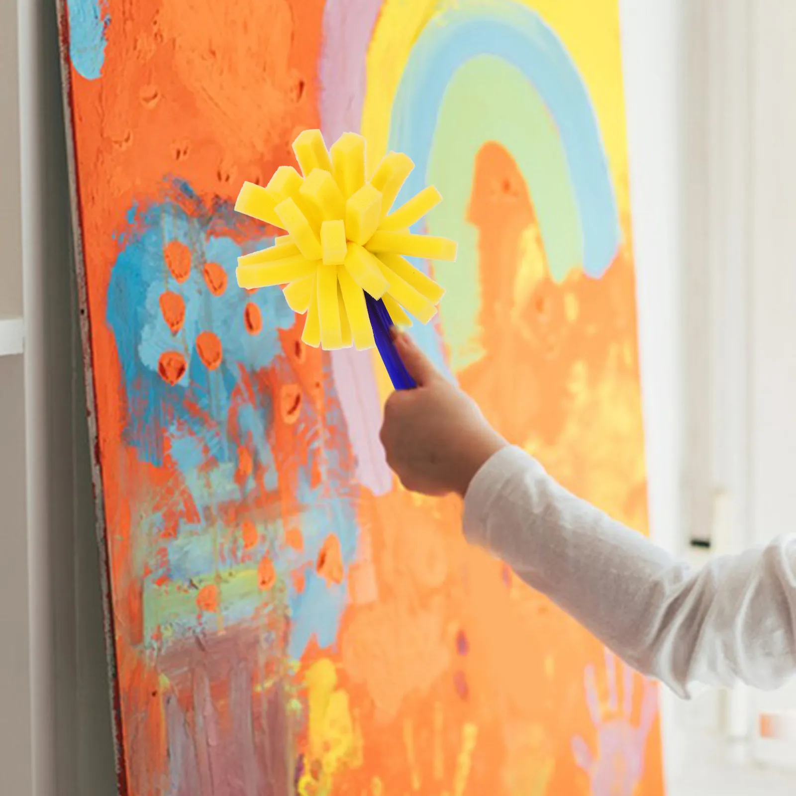 

Набор из 4 мягких губчатых кистей без ворса для рисования, скетчинга, рукоделия, нанесения покрытий, лакирования и DIY-проектов