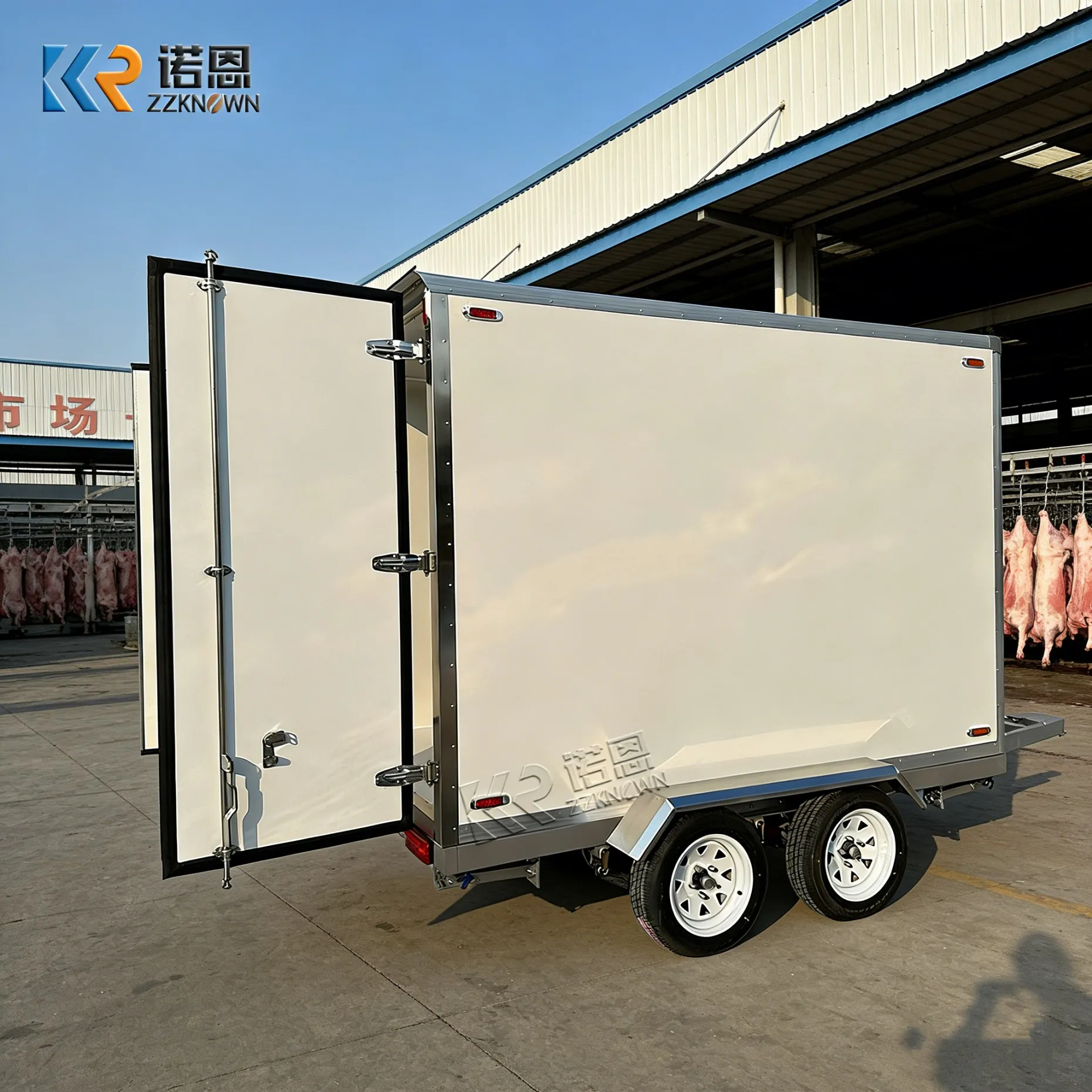 

Customizable Energy-Efficient Mobile Cold Storage Trailer Cargo & Utility Trailers for Rental and Sale
