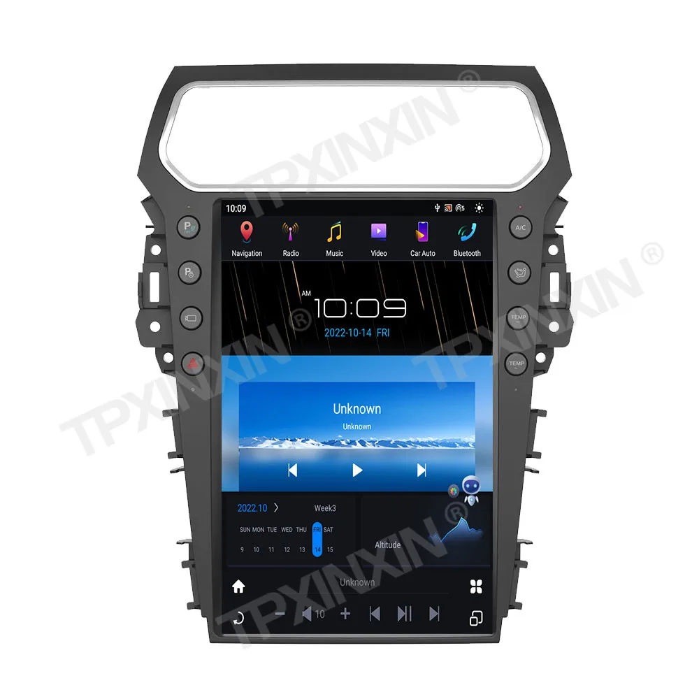 

13.6" Qualcomm 665 Car Radio For Ford Explorer Multimedia Player GPS Navigatie Stereo Carplay DSP 4G WIFI Android 13 Head Unit