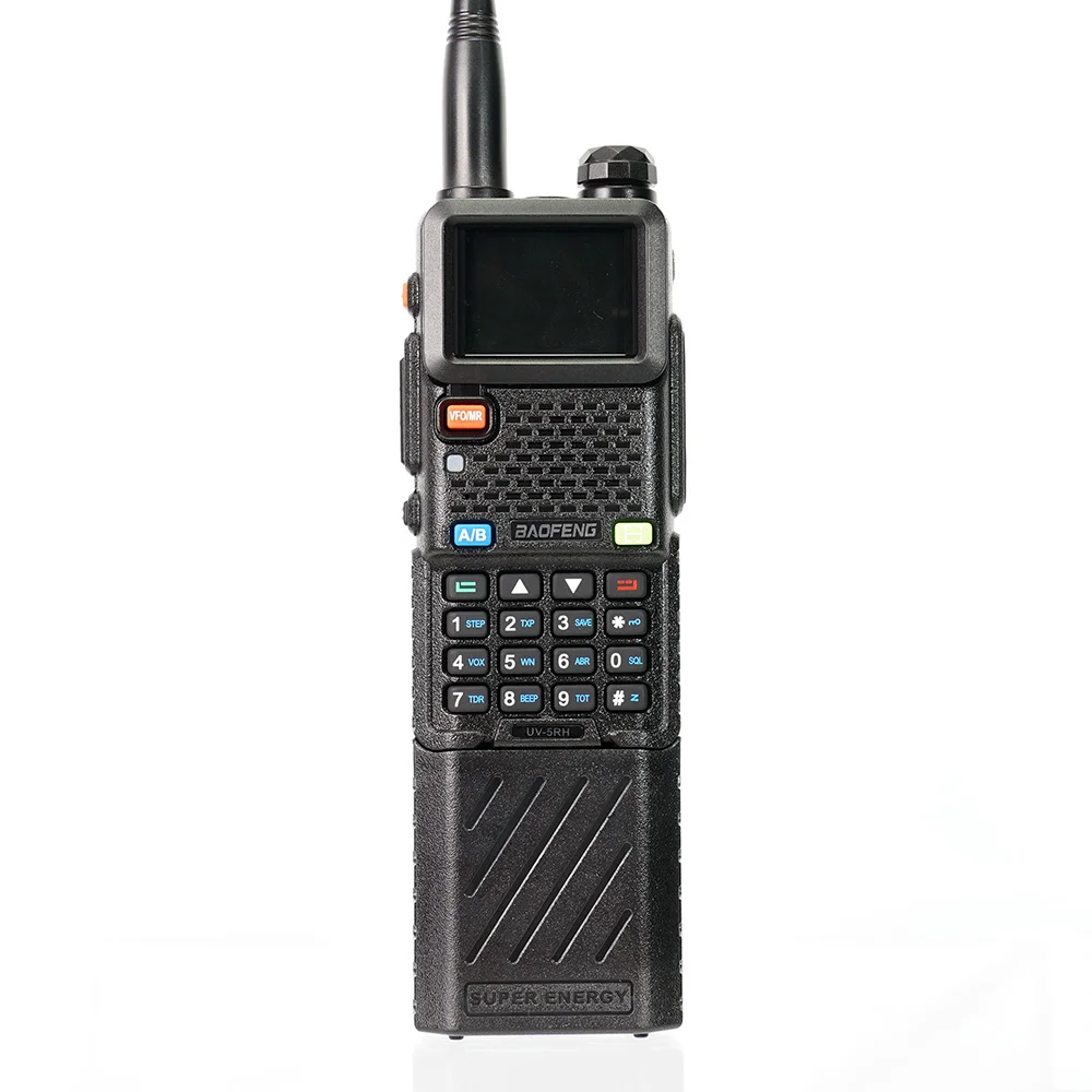 BAOFENG UV-5RH krótkofalówka z ulepszona bateria 6800mAh BF-UV5RH dwukierunkowe radia 10W 999CH bezprzewodowa częstotliwość kopiowania FM Radio 5RH