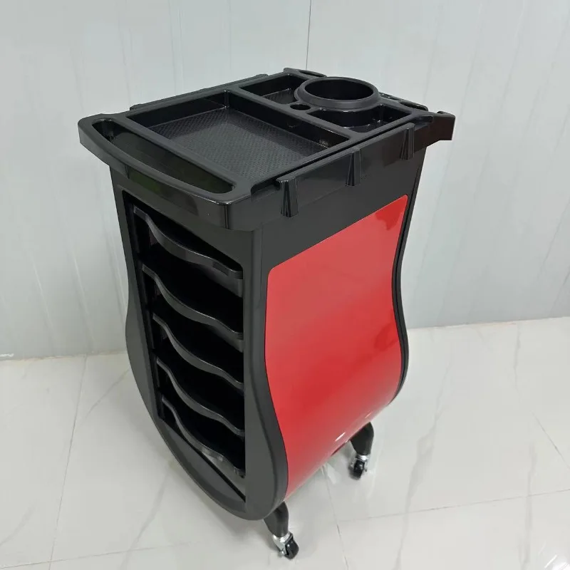 Portable Trolley Eyelash Extensions Cosmetic Salon Furniture Hospitality Cart Hairdressing Auxiliary Cart Lash Designer Wagon