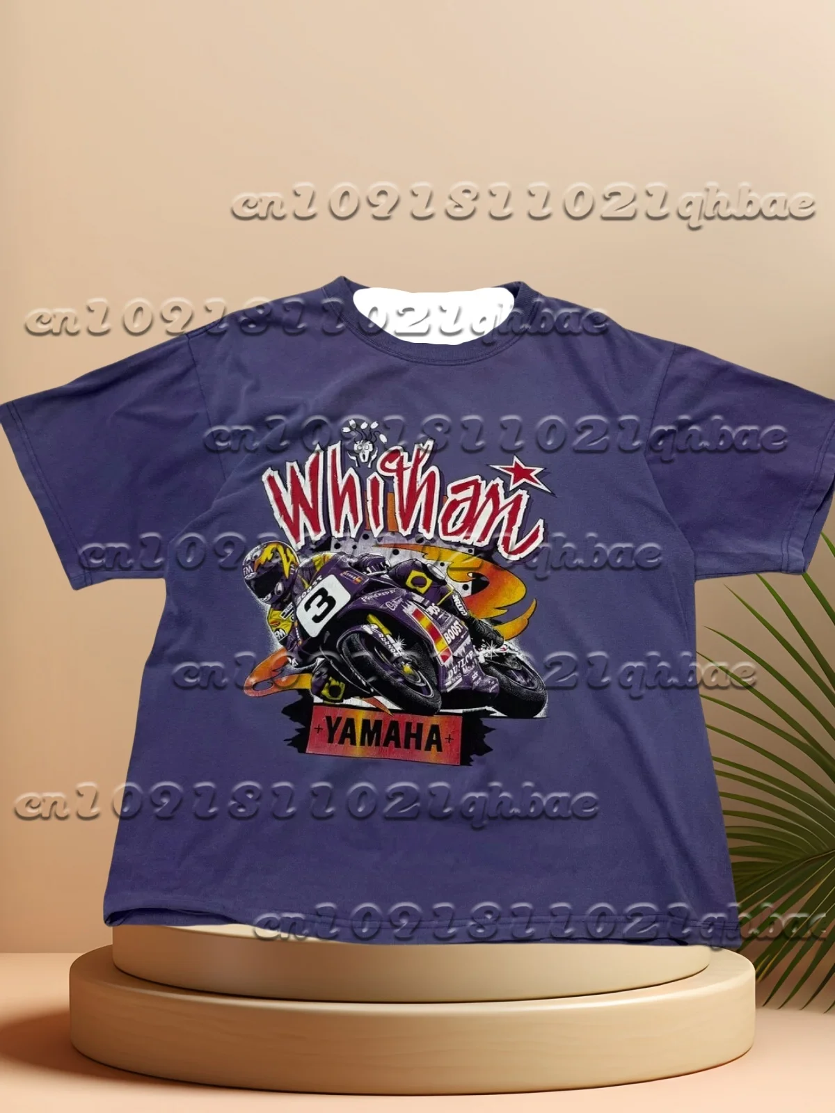 

Men And Women Motorcycle Loose Riding Short Sleeved T-Shirt Summer Breathable Quick Drying Motorcycle Printed Short SleevedShirt