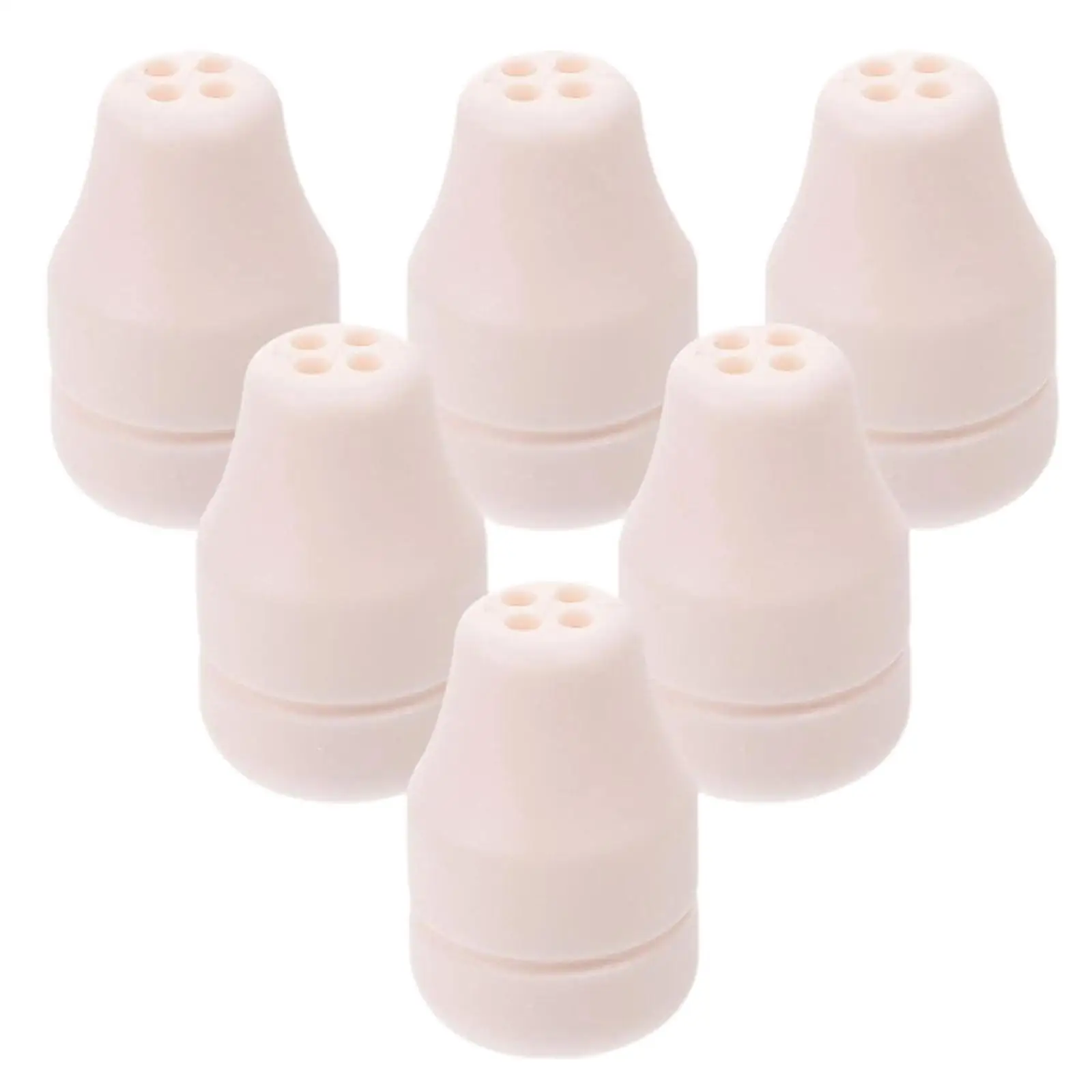 Window Blind Cord Knobs Lightweight White Bell Shape Tassel Drops for Folding Fabric Blinds with Rods Home