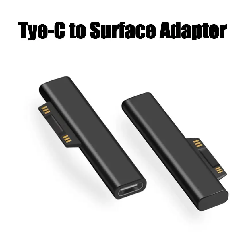 

Type-c Female to Microsoft Surface Adapter PD Fast Charging Adapter15V 3A Magnetic Charger Adapter Tablet Plug Converter