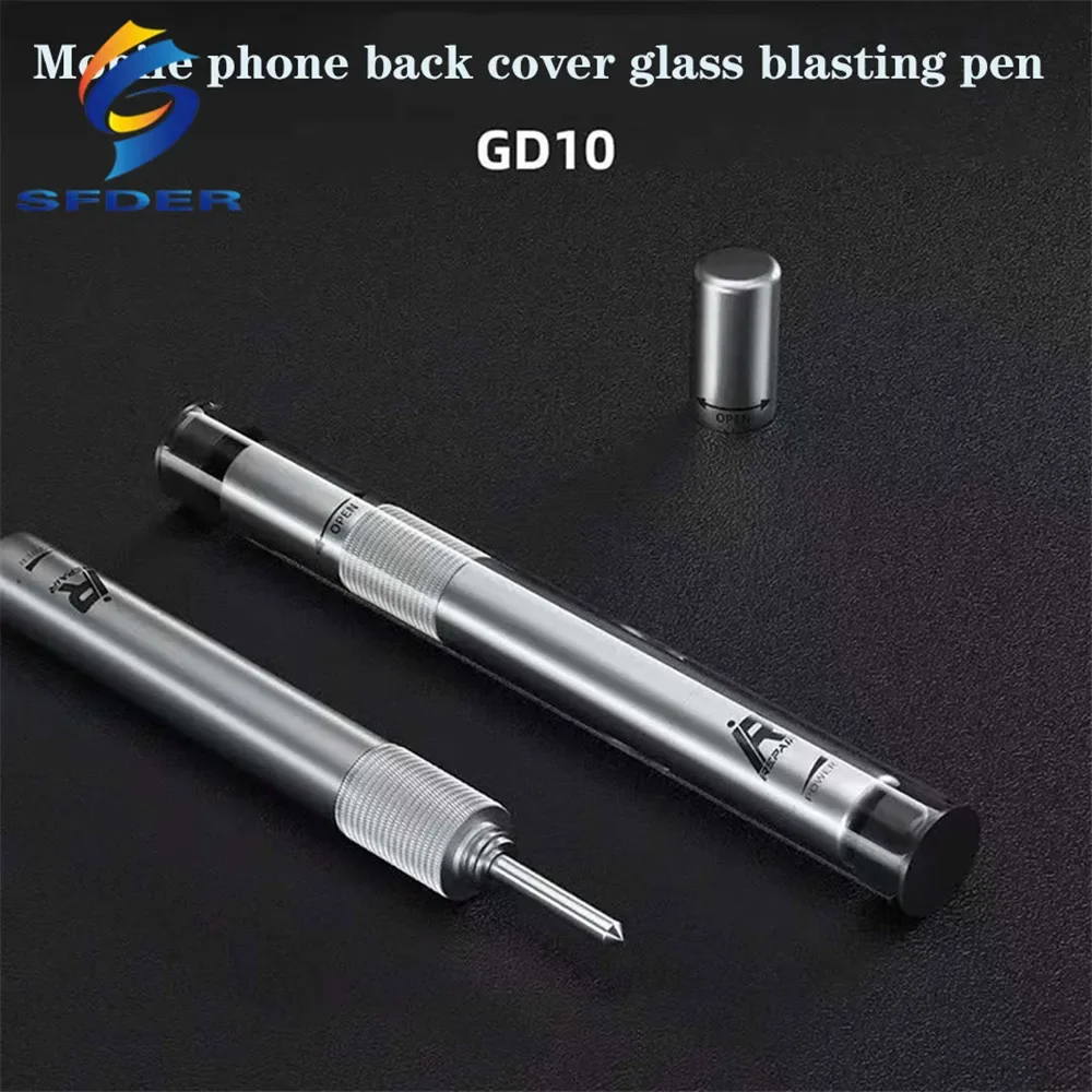 

MiJing IRepair GD10 Blasting Pen Tool For IPhone 11/12 Pro Max Rear Camera Disassembly Back Glass Removal Repair Assistant Tools