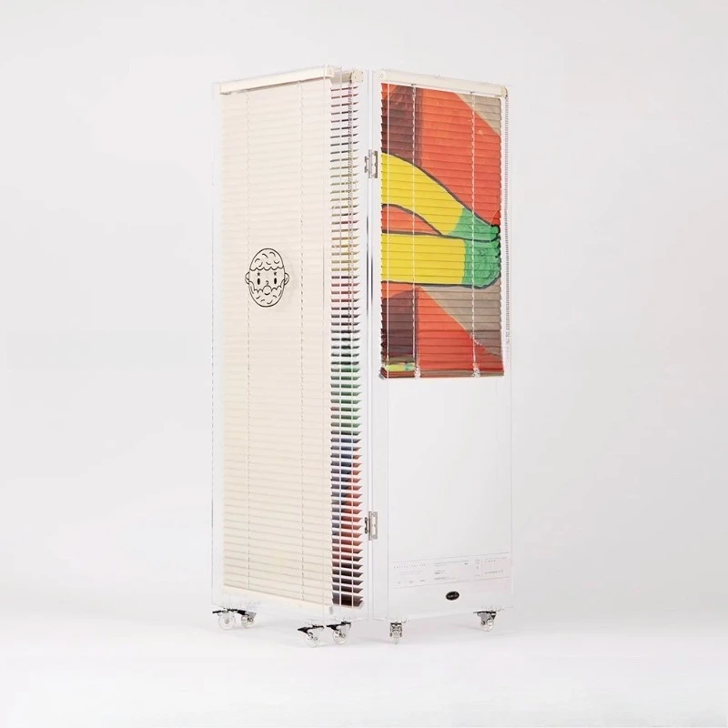 Pantalla de aire, pantalla de decoración del hogar.