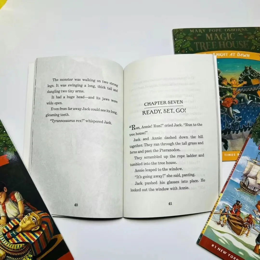 Magic Tree House Series 1-4 (English Version)
