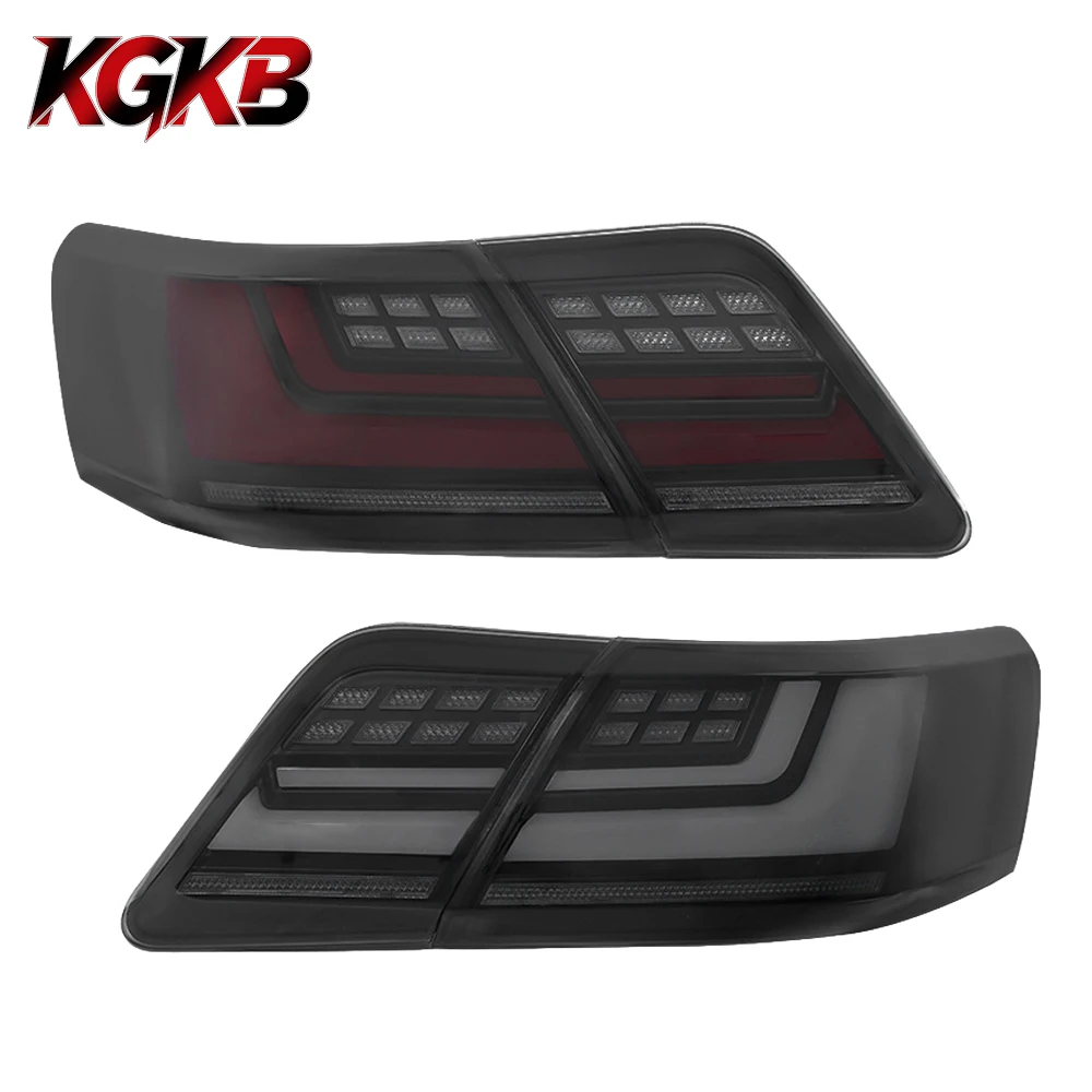 KGKB LED Tail Light Assembly for Toyota Camry US Version XV40 2007-2011 Upgrade Brake Sequential Lamp Turn Signal Plug & Play