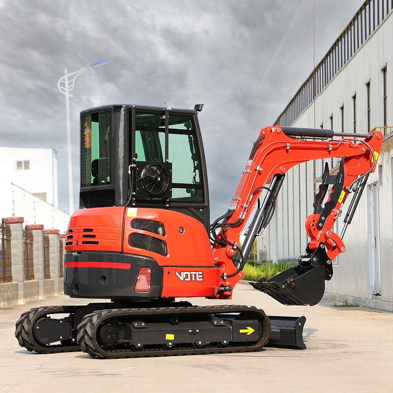Fast Delivery 1 Ton 2 Ton Mini Excavator Price Micro Mini Digger Small Hydraulic Crawler Digger Epa Engine Excavators Customized