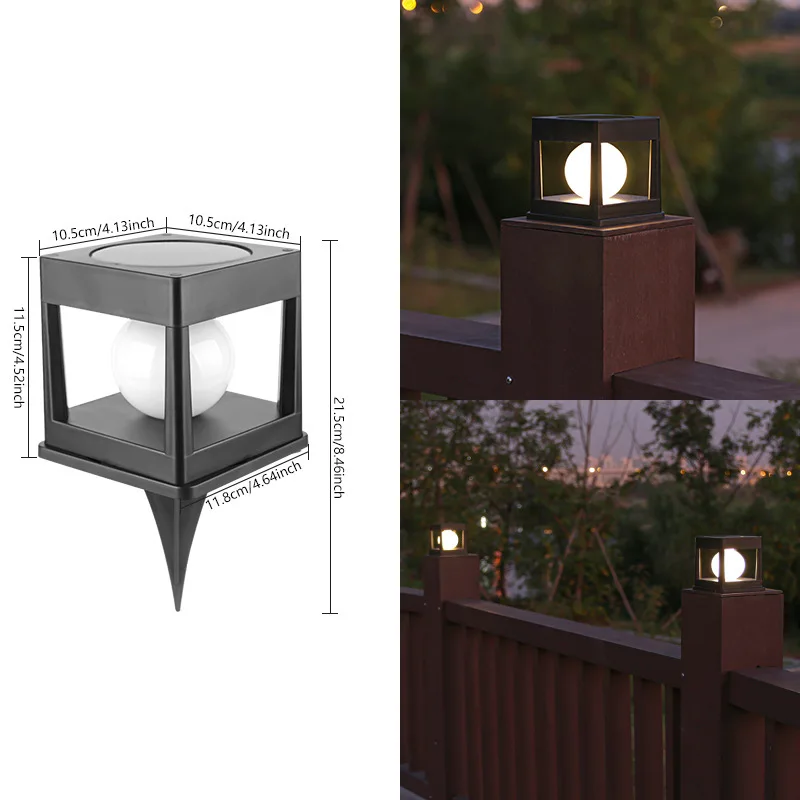 Solar Post Light Wa… - image