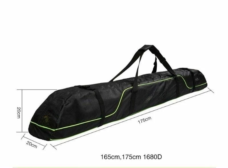 Double Ski Bag & Boots Helmet Snowboard Hand Bag Waterproof Travel Luggage Waterproof Wear-Resistant Skiing Supplies Storage Bag