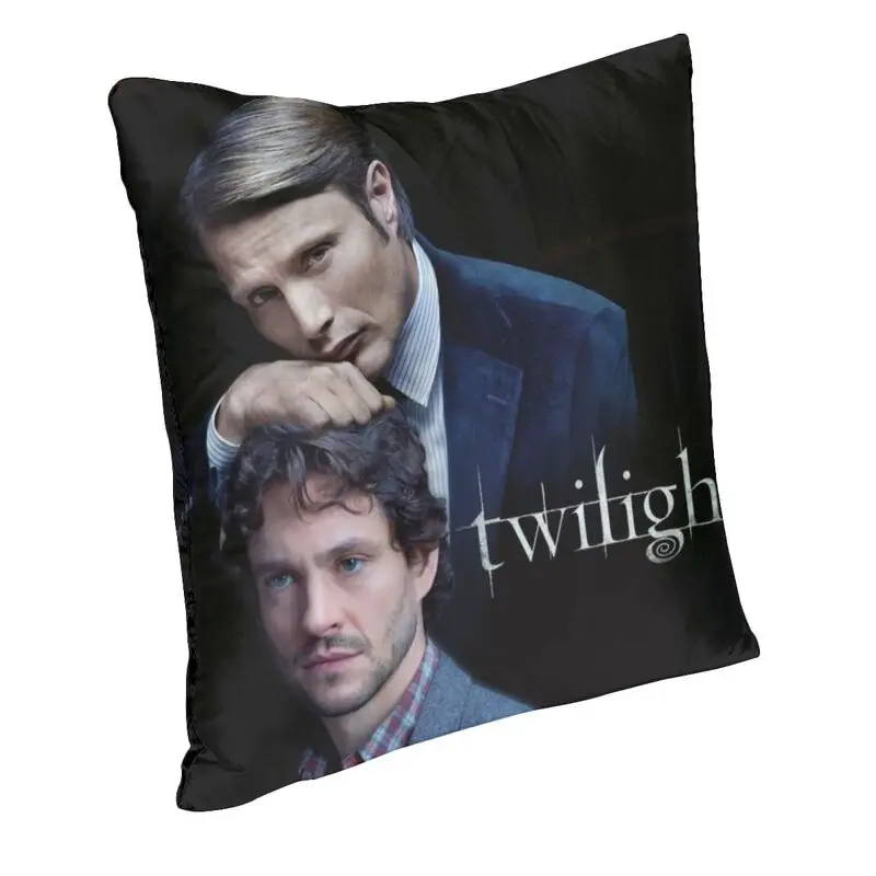 Fashion Hannibal But Twilight Cushion Cover 40x40 Soft Pillow Case for Sofa Square Pillowcase Home Decor