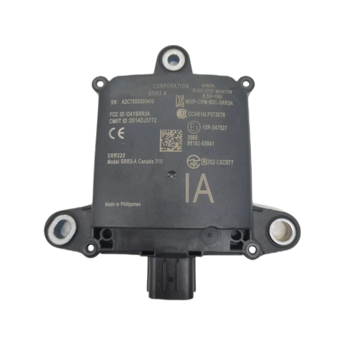 88162-53041 Blind Spot Monitoring Radar Sensor Module Suitable for 2017-2020 Lexus IS300 IS350