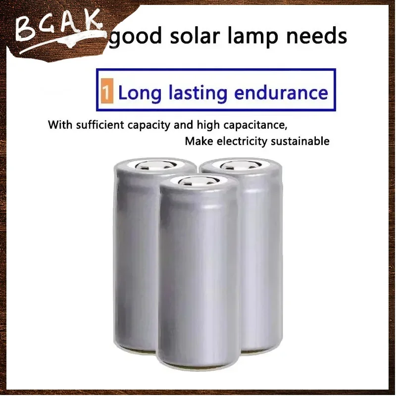 Universal 32650  BCAK  New 3.2V Lithium Iron Phosphate Battery Outdoor Flood Light Solar Street Light Energy Storage Lithium Bat