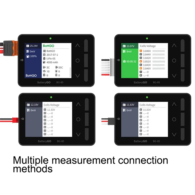 BattGo BG-8S Smart Battery Checker Balancer Receiver Signal Tester Quick Charge Function