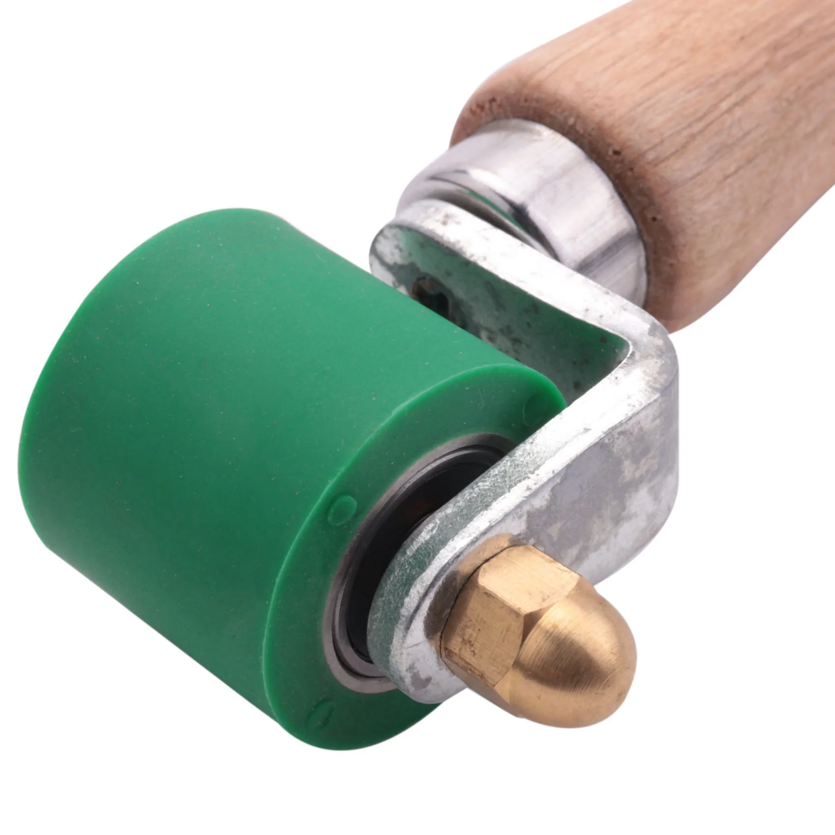 AT19-Hand Pressure Roller, 1.1 Inch Silicone Pressure Roller Roller Seam Roller For PVC/TPO/EPDM Roofing Tools Flooring Tools