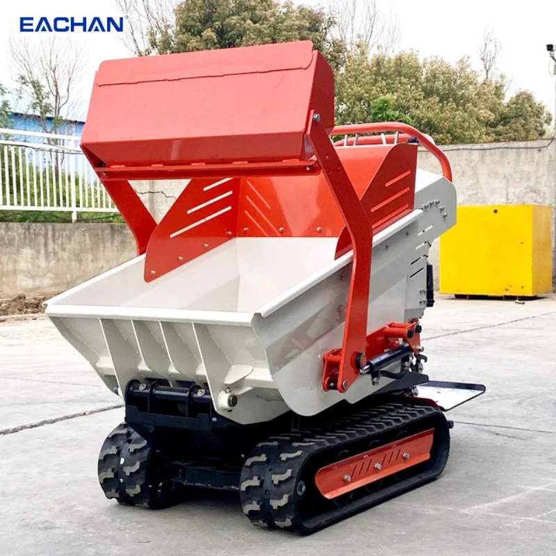 EACHAN Good Quality CE EPA Crawler Dumper Hydraulic Steering Crawler Dumper Engineering Road Machinery Dumper Truck Customized view 3