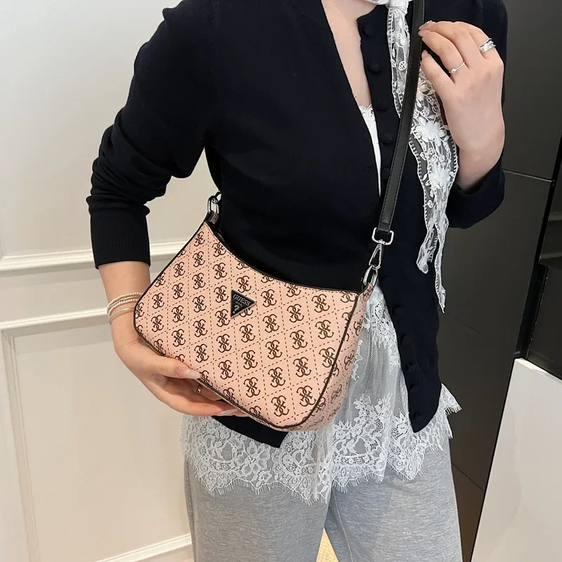 

2025 New! Women's Simple - Printed Mother - Child Armpit Bag - Spacious, Lightweight & Versatile Shoulder Messenger
