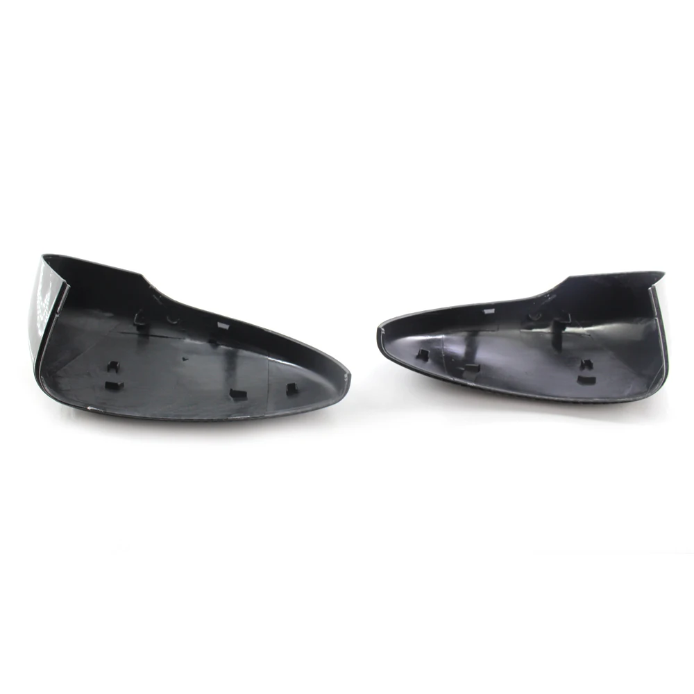 Carbon Fiber Printed Style LH&RH Rearview Mirror Cover Cap Shell for VW Passat B7 CC Jetta 11-17 Not fit North American Version
