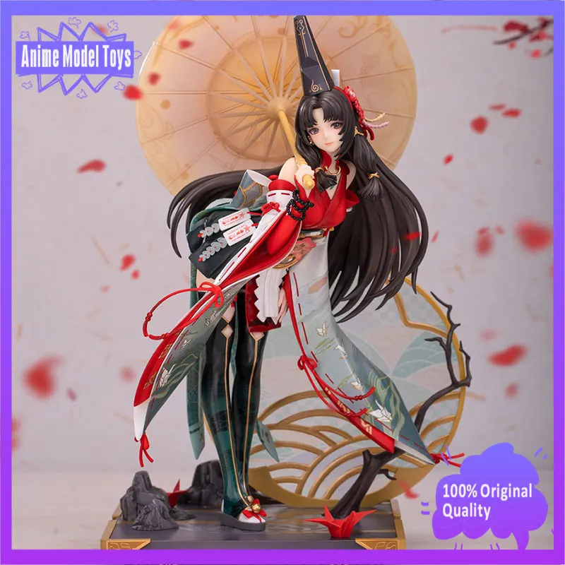 100% Genuine Original Eternal Calamity Tsuchimikado Kurumi Onmyoji ver. H32cm 1/7 Figure Anime Model Toys Collection