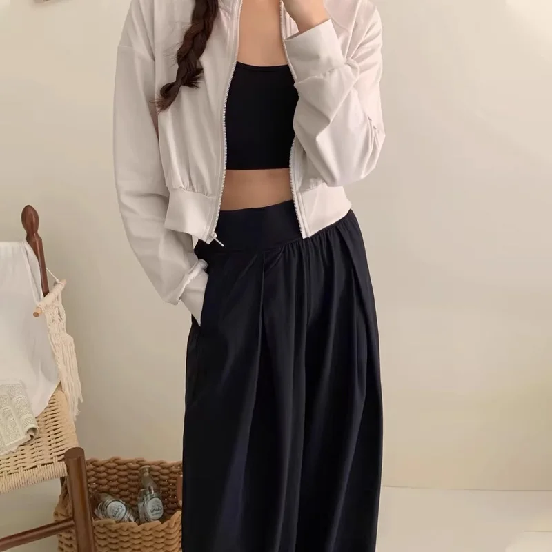 Yoga Pants Loose Casual High Waist Sweatpants Fitness Running Wide Leg Pants Sweatpants image 6