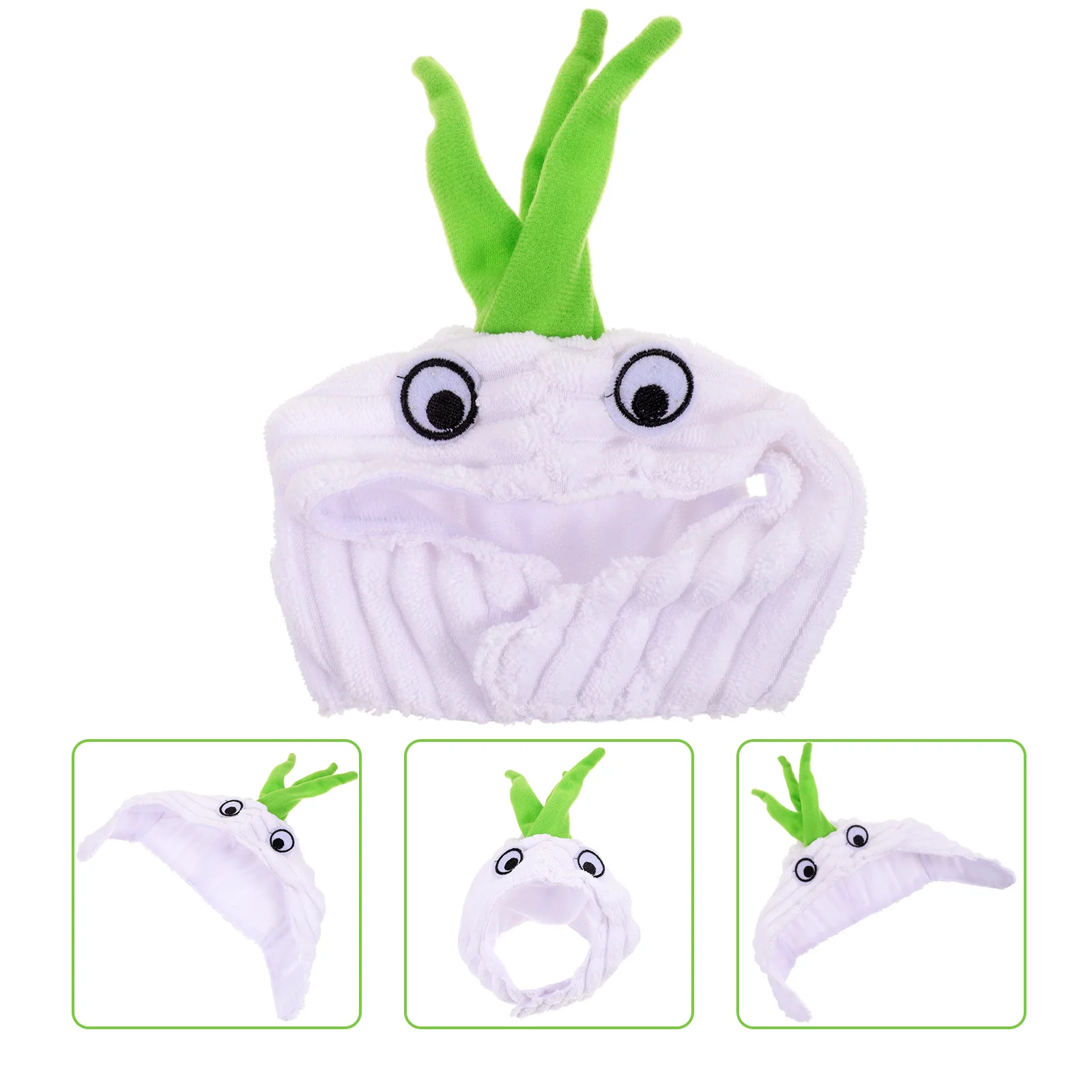 

Thermal Pet Hat Garlic Shape Soft Cotton Warm Dog Cap Protective Head Cover Winter Hat for Puppy Cat Pet Accessory