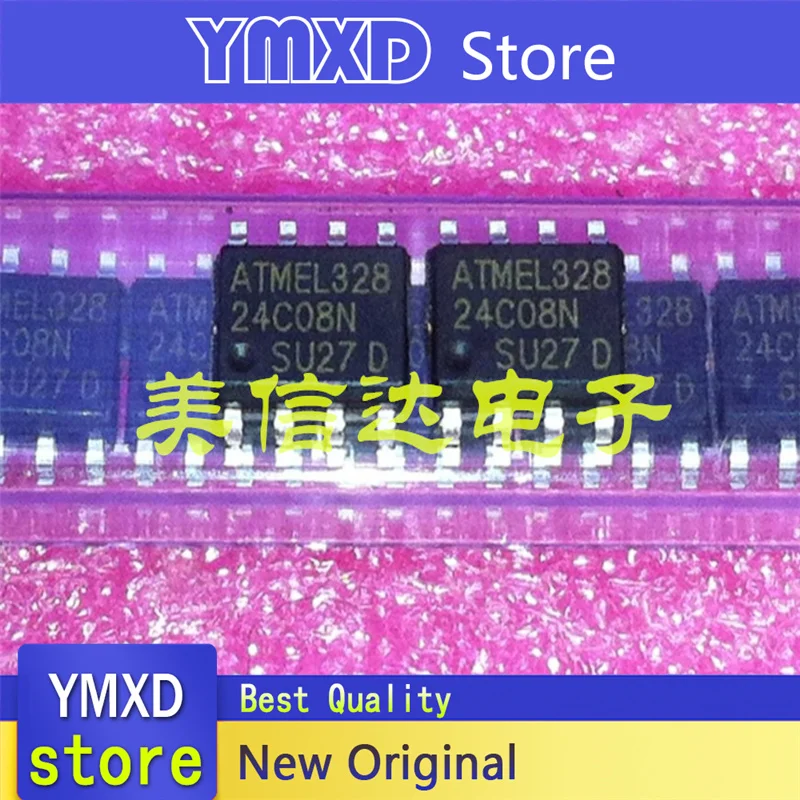 10pcs/lot New Original 24C08N AT24C08N memory SOP-8. In Stock