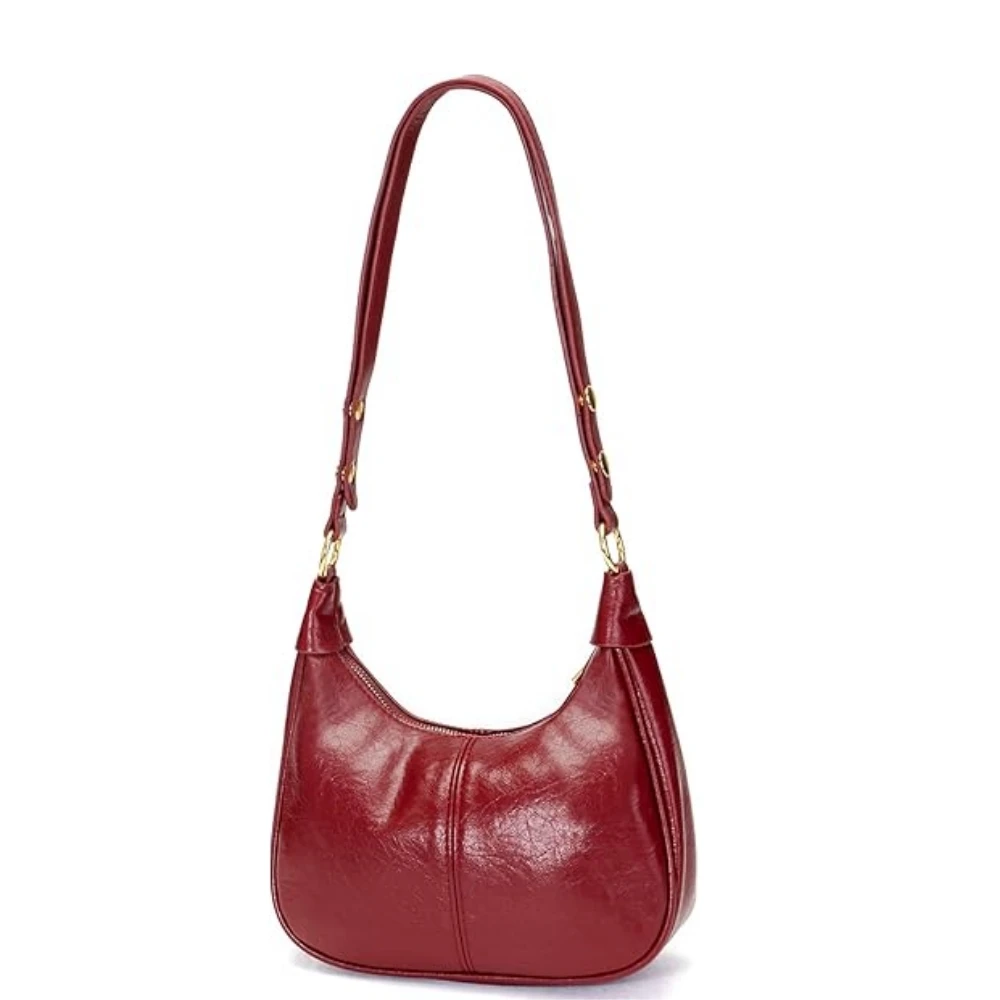 Crescent Shaped Bag Premium Shoulder Bag Hobo Bag Lightweight Tote Handbag For Travel Evening Parties Romantic Dates