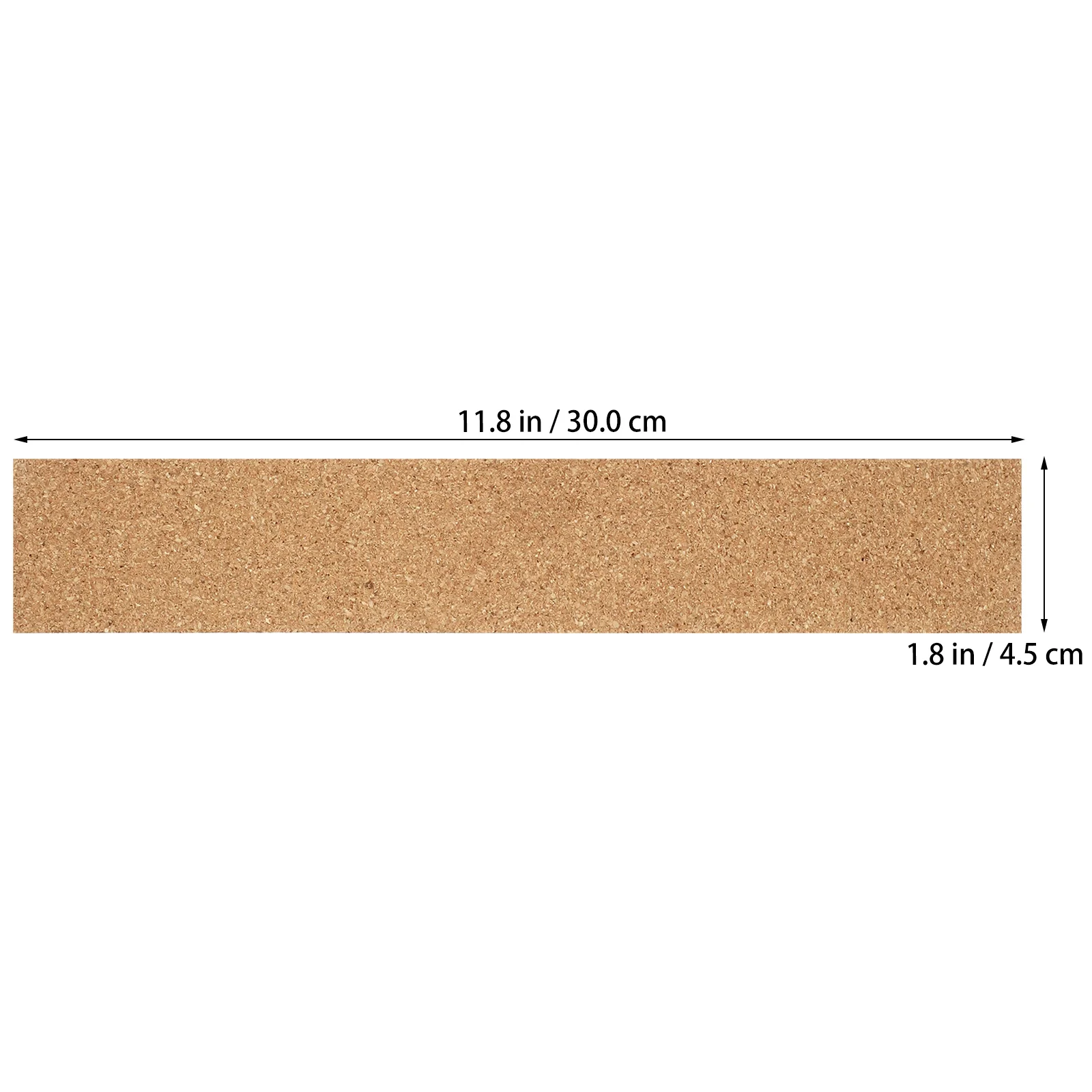 

2pcs Self-Adhesive Cork Strip For Office Home Thick Display Board Notice Bulletin Message Wall Mountable On Smooth