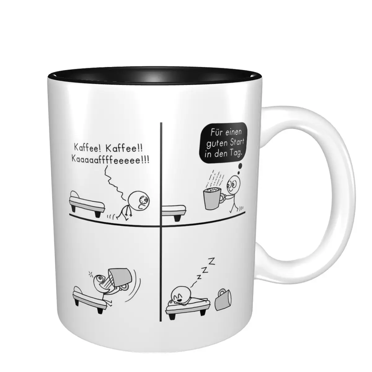 

Забавная керамическая кружка для утреннего кофе, чая, молока, посуда для напитков, подарки для женщин и мужчин