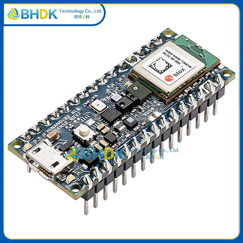 For ABX00070 Arduino Nano 33 BLE Sense Rev2 With Headers nRF52840 BLE 5 AI Sensor Development Board