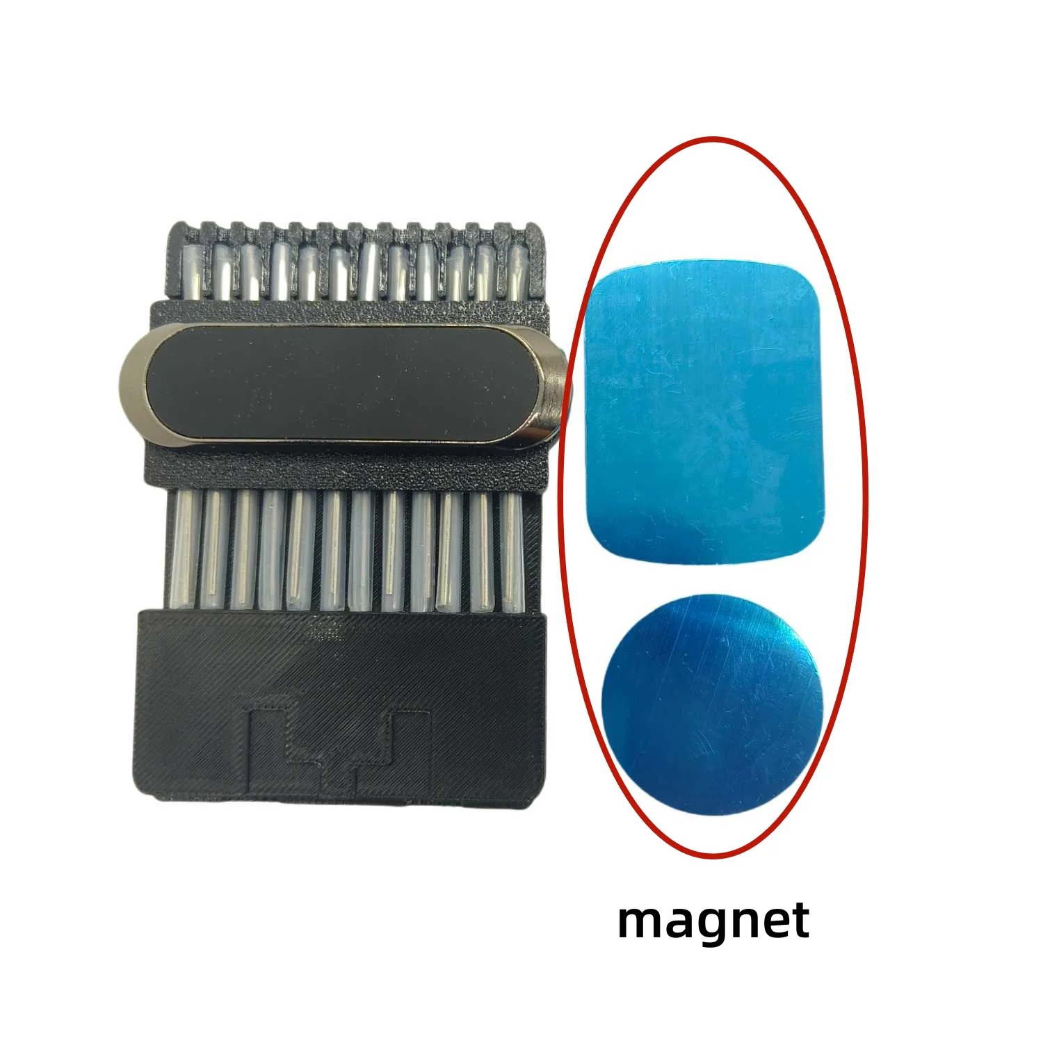 Heat Shrink Tube Fiber Threading Board, Heat Shrink Tube Fiber Threading Auxiliary Tool Tube Clamp Set Fiber Threading Board