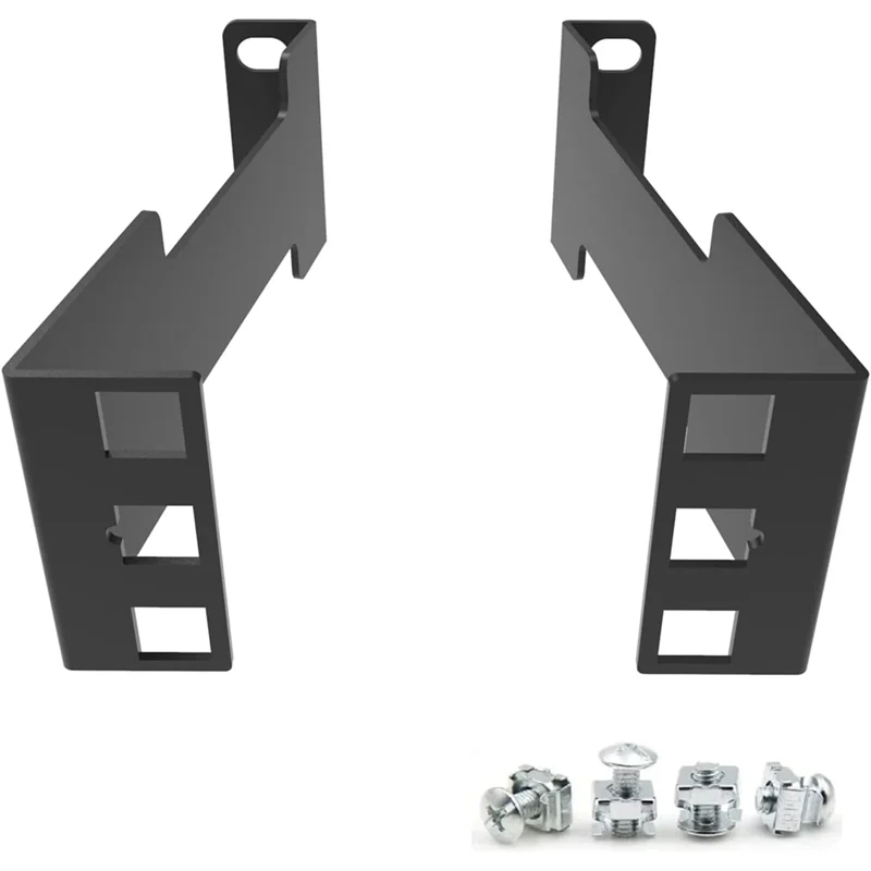 

A13E-Rack Mount Adapter Kit-1U For Network Rack-Deep Reccessed 4-Inch/10 Cm Extender For Server Rack Depth Space